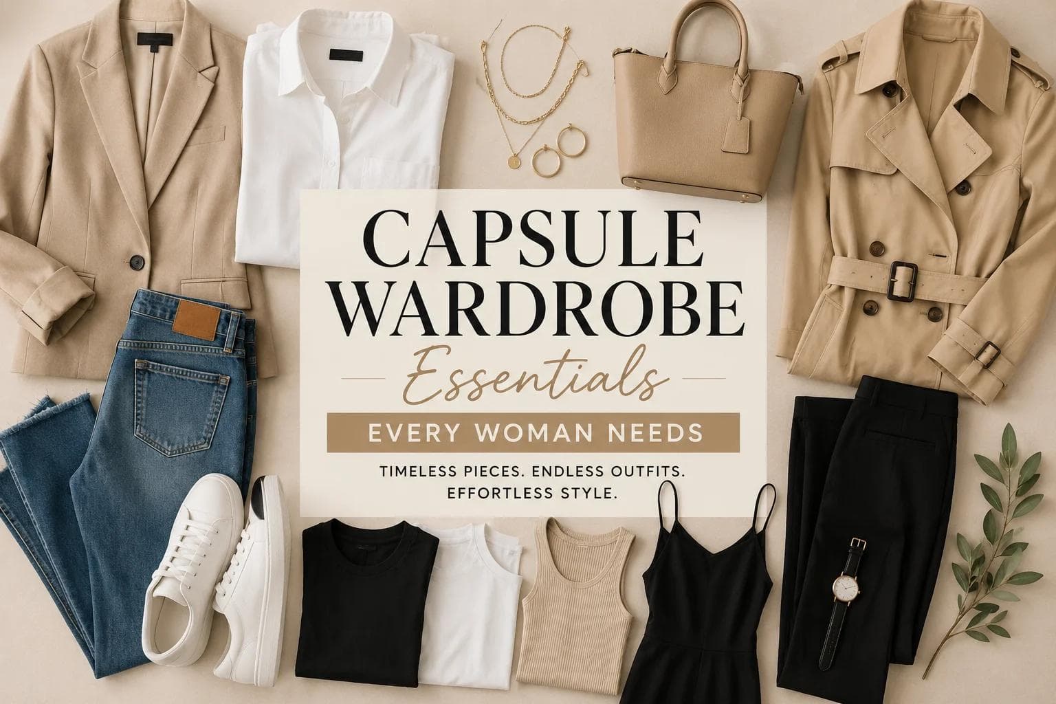 Capsule Wardrobe Essentials Every Woman Needs